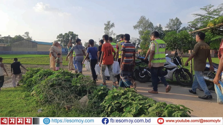 চোর সন্দেহে বাড়িতে আটকে রেখে হিলিতে একজনকে পিটিয়ে হত্যা।