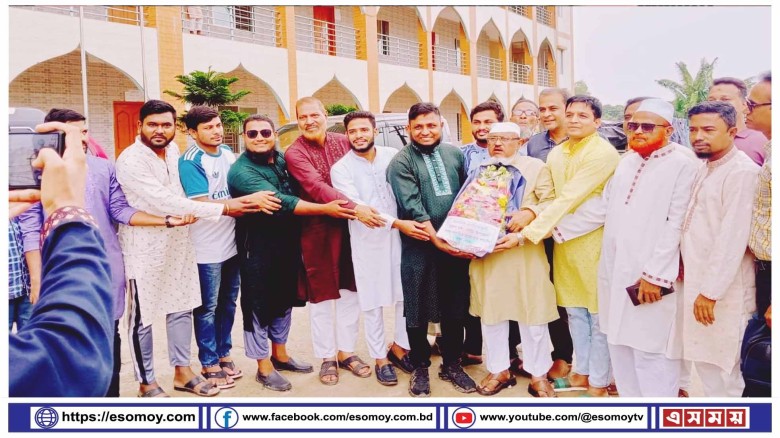 ৫ আগষ্ট বিজয় মিছিল সফল করতে ইদ্রিস মিয়া সকাশে পটিয়া তরুপ দ