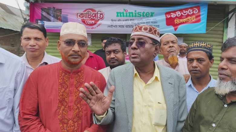 কুমিল্লার বুড়িচংয়ে গণসংযোগে ব্যারিস্টার আব্দুল্লাহ আল মামুন: