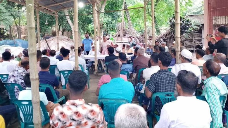 কালিয়া পহরডাঙ্গা বিএনপির উঠান বৈঠক