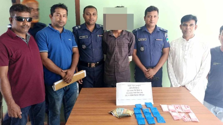 শৈলকুপায় ইয়াবা ট্যাবলেটসহ মাদক কারবারী আটক