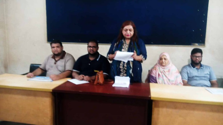 বাগাচড়া গোলাম কিবরিয়া ফিলিংস স্টেশন মালিকদের সংবাদ সম্মেলন।