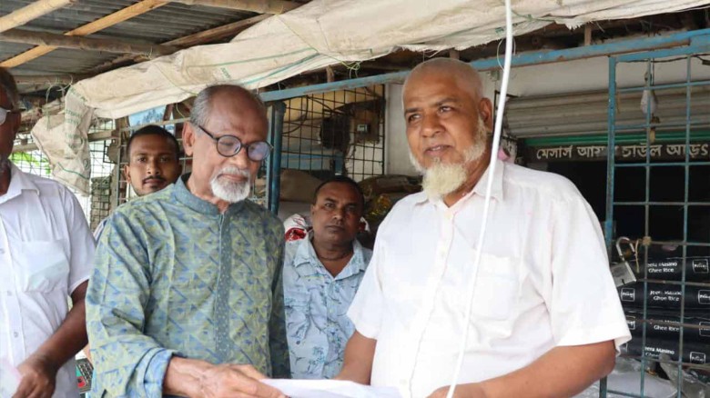 নওগাঁ-২ আসনে আলহাজ্ব মাহবুবুর রহমান চৌধুরী চপলের বিএনপির লিফ