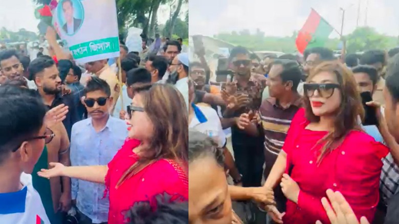 ছাত্রদলের তোপের মুখে জিয়ার মাজার থেকে চলে যেতে বাধ্য হন ডা. 