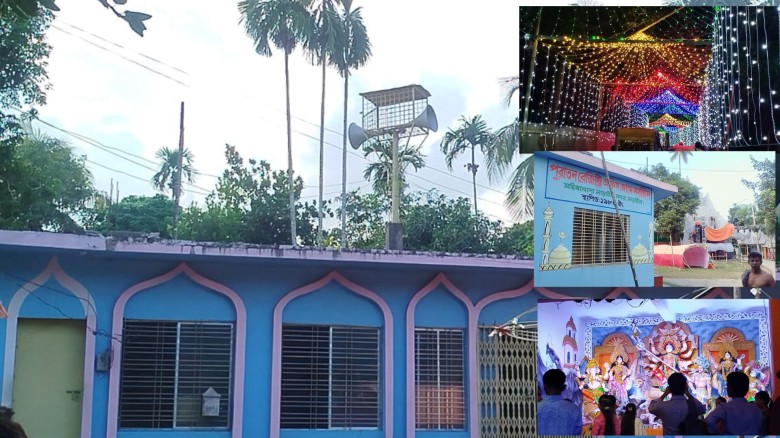 ১৫টি মসজিদ-মন্দিরের পাশাপাশি অবস্থান, নেই কোনো বিদ্বেষ