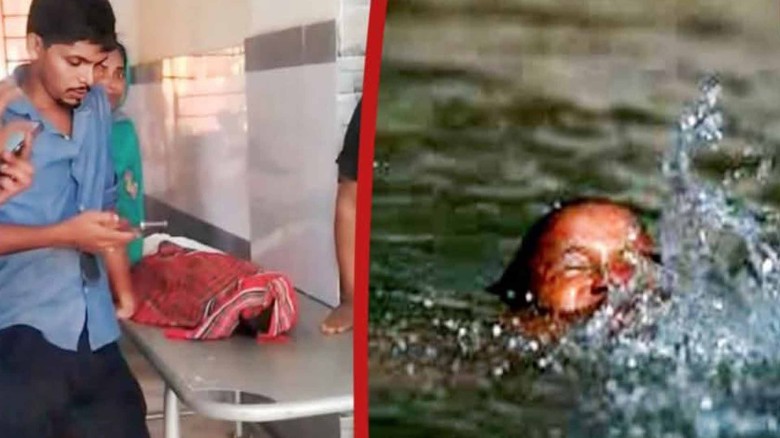 শৈলকুপায় পানিতে ডুবে দুই বছরের শিশুর মৃত্যু।