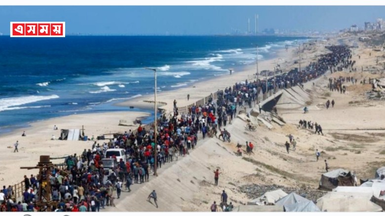 দলে দলে বাড়িতে ফিরছেন গাজার মানুষ