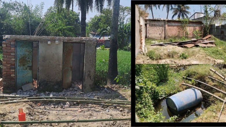 রাজশাহীর গোদাগাড়ীতে জোরপূর্বক বাড়ী দখল করে ভাঙচুর ও প্রাণনাশ