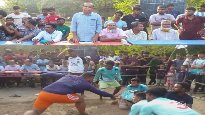 পাঁচবিবিতে আরাফাত রহমান কোকো স্মৃতির স্মরণে হা-ডু-ডু খেলার উ