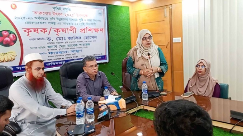 কালিহাতীতে কৃষক-কৃষাণী প্রশিক্ষণ অনুষ্ঠিত...