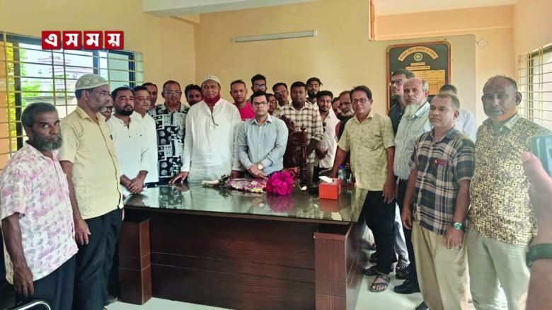 নবাগত পাঁচবিবি উপজেলা নির্বাহী অফিসার এর সাথে উপজেলা বিএনপির নেতাকর্মিদের সৌজন্য স্বাক্ষাত...