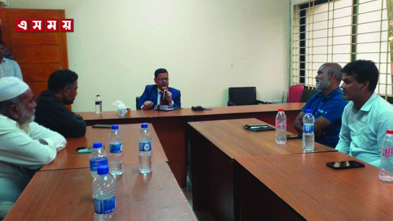 পাঁচবিবিতে সাংবাদিকদের নিয়ে মতবিনিময় সভা করলেন নবাগত উপজেলা 