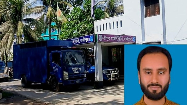 শ্রীপুরে হাতকড়া-সহ পালালেন স্বেচ্ছাসেবক লীগ নেতা।